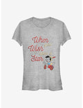 Disney Pinocchio Wishing Star Girls T-Shirt