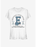 Disney Winnie The Pooh Eeyore Collegiate Girls T-Shirt