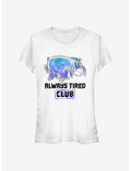 Disney Winnie The Pooh Eeyore Tired Club Girls T-Shirt