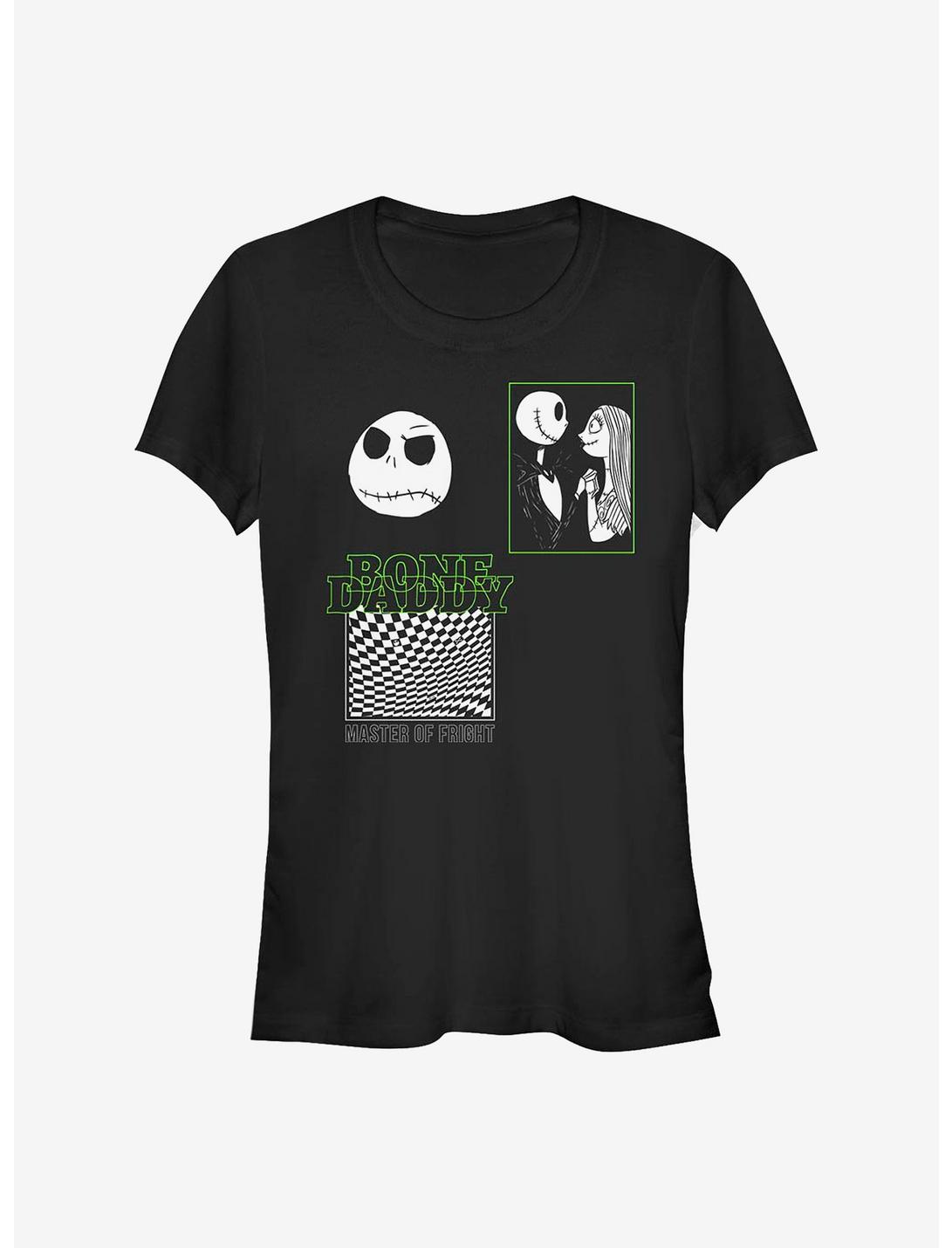 Disney The Nightmare Before Christmas Bone Daddy Jack With Sally Girls T-Shirt