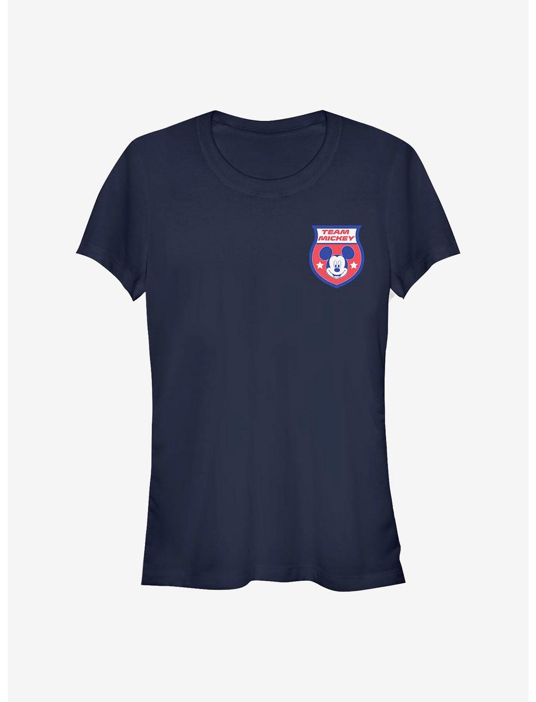 Disney Mickey Mouse France Badge Girls T-Shirt
