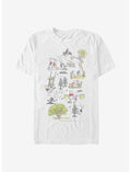 Disney Winnie The Pooh Winnie Map T-Shirt