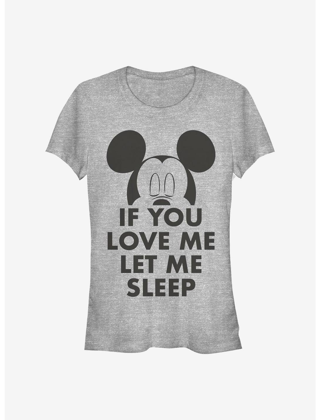 Disney Mickey Mouse Let Me Sleep Girls T-Shirt
