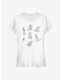 Disney Winnie The Pooh Winnie Poster Girls T-Shirt