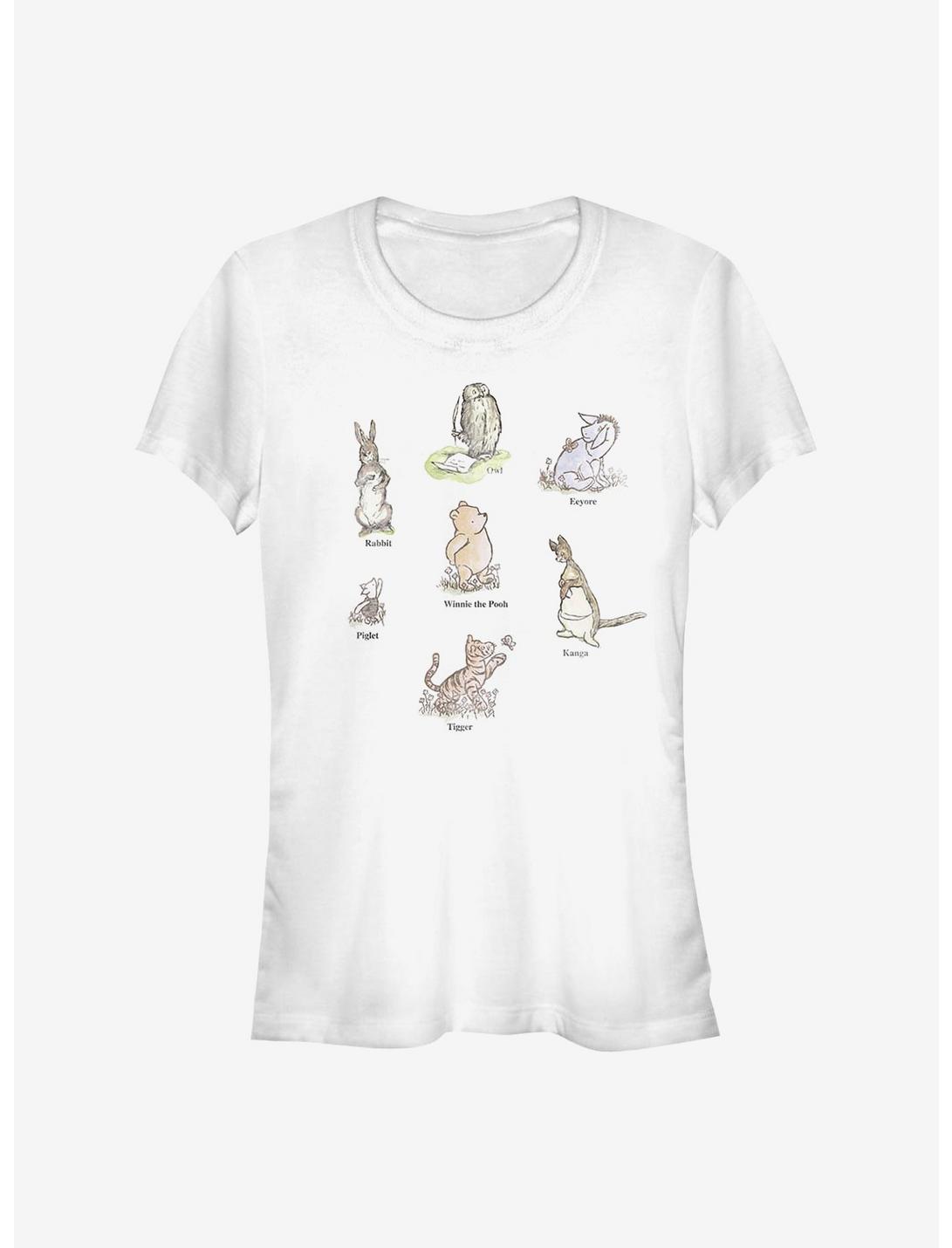 Disney Winnie The Pooh Winnie Poster Girls T-Shirt