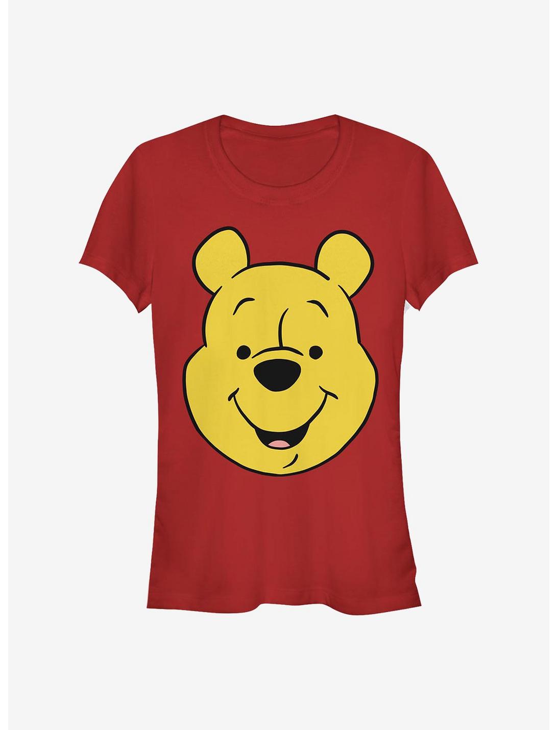 Disney Winnie The Pooh Winnie Big Face Girls T-Shirt
