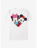 Disney Mickey Mouse & Minnie Mouse Heart T-Shirt