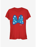Disney Minnie Mouse Minnie Stars Bow Girls T-Shirt