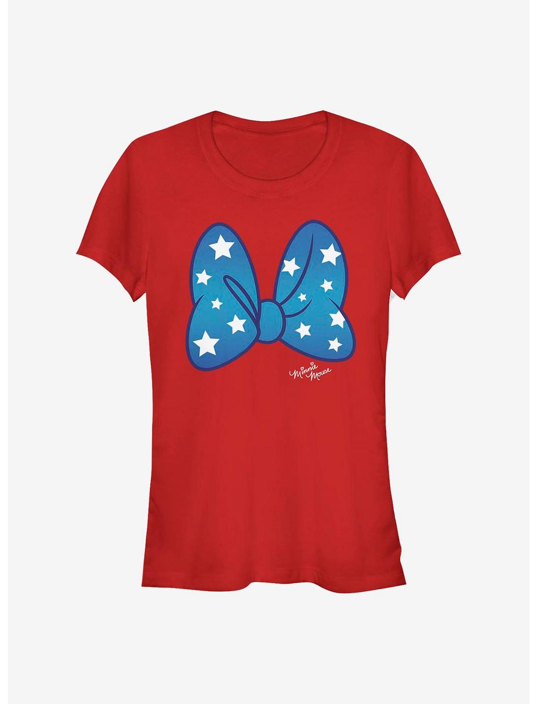 Disney Minnie Mouse Minnie Stars Bow Girls T-Shirt