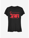 Castlevania Trevor Red Girls T-Shirt