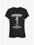 Dungeons & Dragons Bobby Barbarian Girls T-Shirt