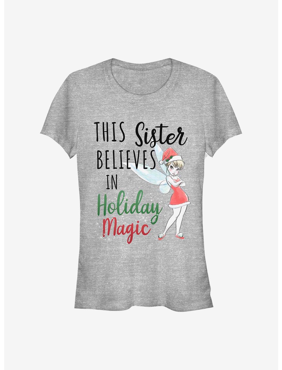 Disney Tinker Bell Holiday Magic Sister Girls T-Shirt