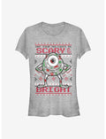 Disney Pixar Monsters University Scary Holiday Girls T-Shirt