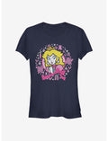 Nintendo Mario Peach Christmas Girls T-Shirt