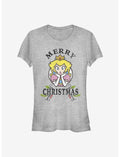 Nintendo Mario Princess Peach Holiday Girls T-Shirt