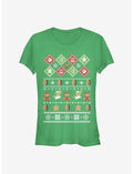 Nintendo The Legend Of Zelda Holiday Girls T-Shirt