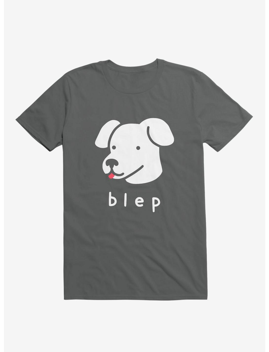 Blep Dog Asphalt Grey T-Shirt