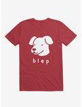 Blep Dog Red T-Shirt