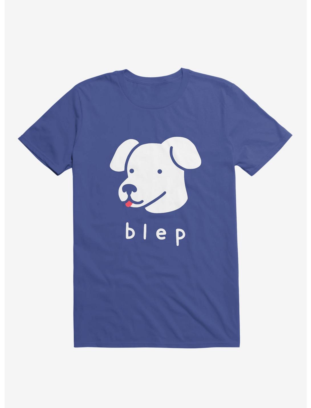 Blep Dog Royal Blue T-Shirt