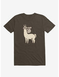 Koalallama Koala And Llama Brown T-Shirt