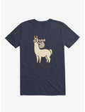 Koalallama Koala And Llama Navy Blue T-Shirt