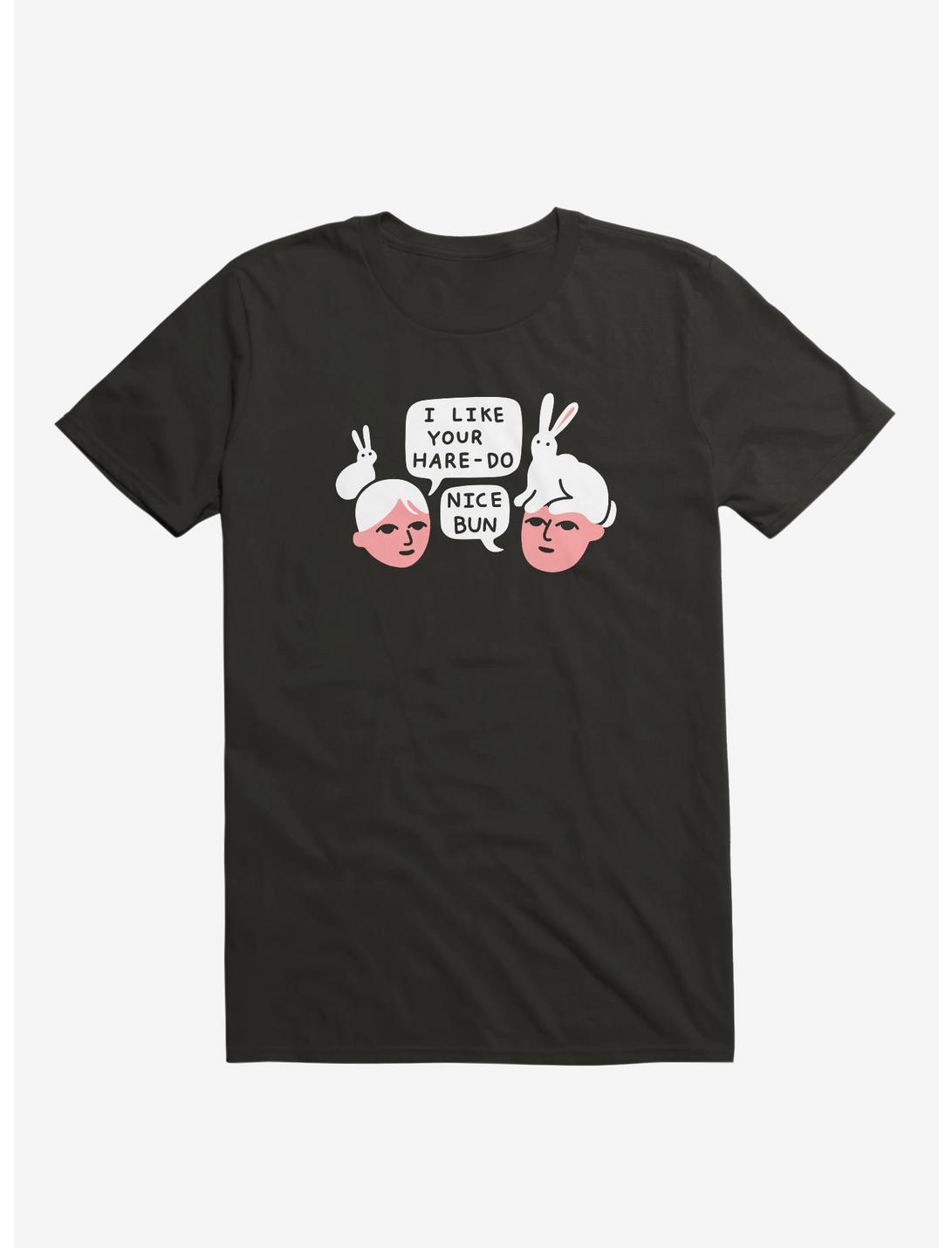 Hare-Do Bunny Black T-Shirt