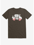 Hare-Do Bunny Brown T-Shirt