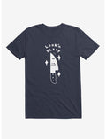 Look'n Sharp Knife Navy Blue T-Shirt