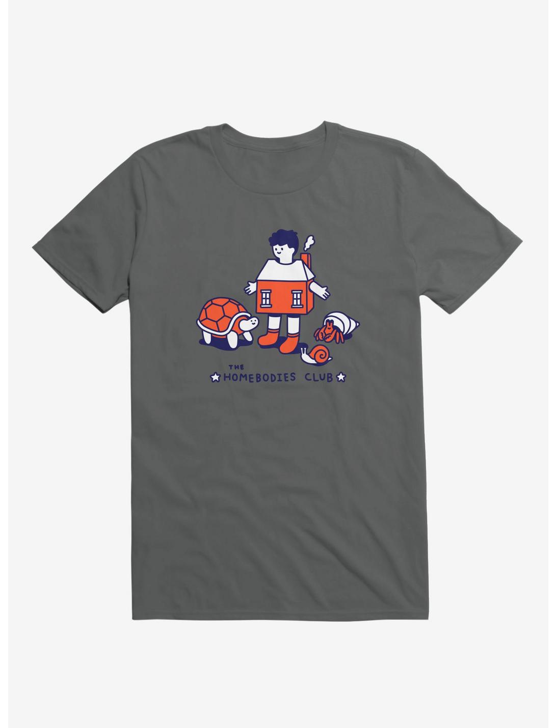 The Homebodies Club Asphalt Grey T-Shirt