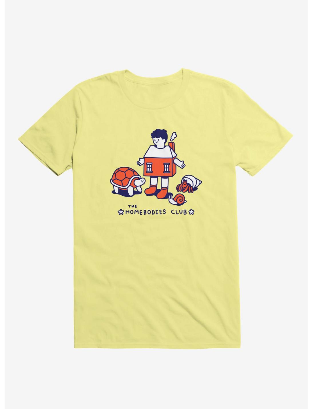 The Homebodies Club Yellow T-Shirt