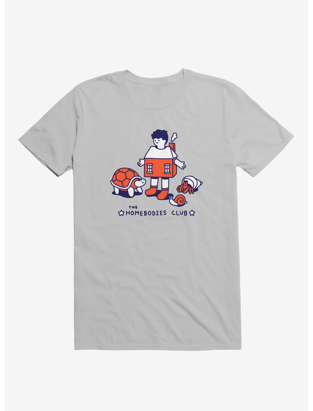 The Homebodies Club Silver T-Shirt