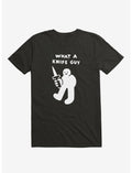 What A Knife Guy Black T-Shirt