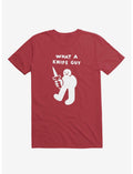 What A Knife Guy Red T-Shirt
