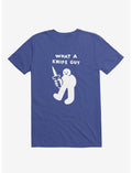 What A Knife Guy Royal Blue T-Shirt