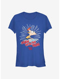 Disney Phineas And Ferb The Plan Man Girls T-Shirt