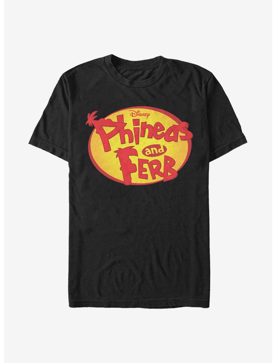 Disney Phineas And Ferb Oval Logo T-Shirt