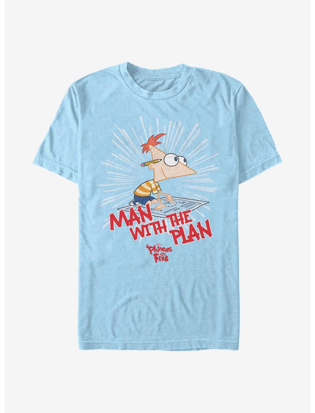 Disney Phineas And Ferb The Plan Man T-Shirt