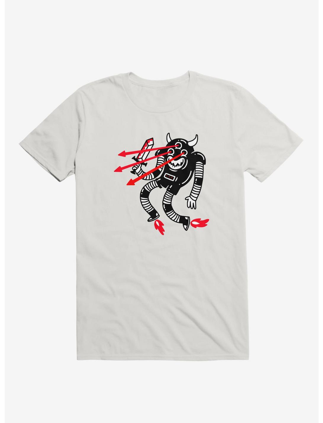 Killer Robot White T-Shirt