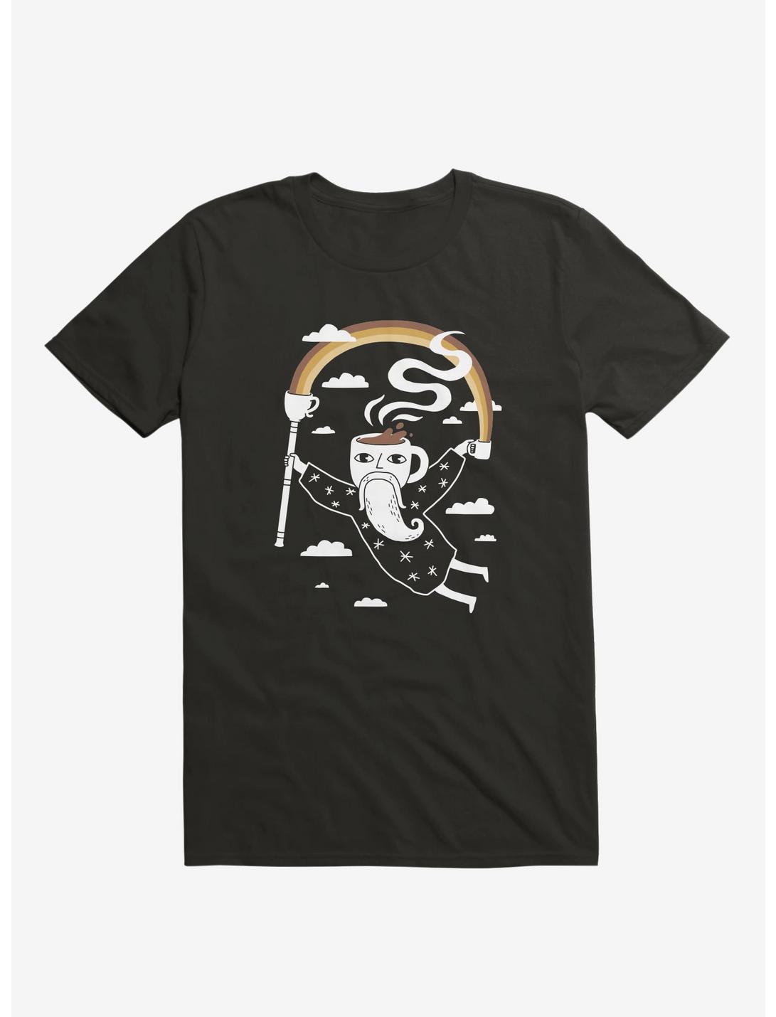 Joe The Coffee Wizard Black T-Shirt