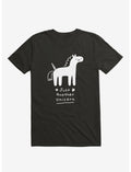 Just Another Unicorn Black T-Shirt