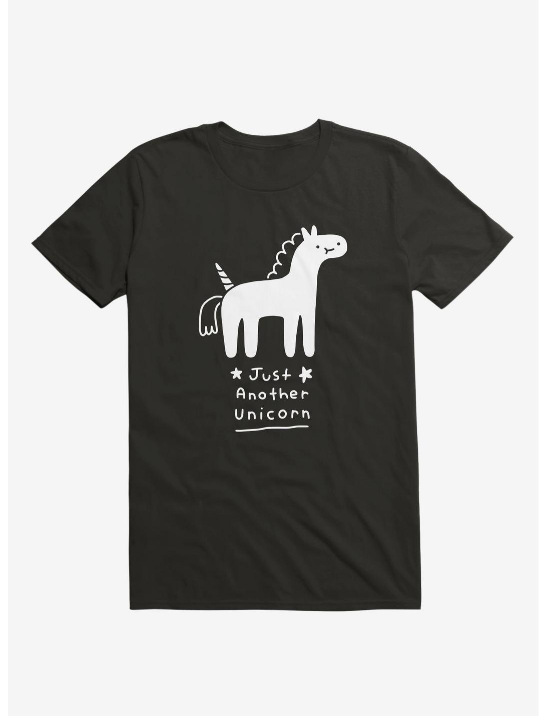 Just Another Unicorn Black T-Shirt