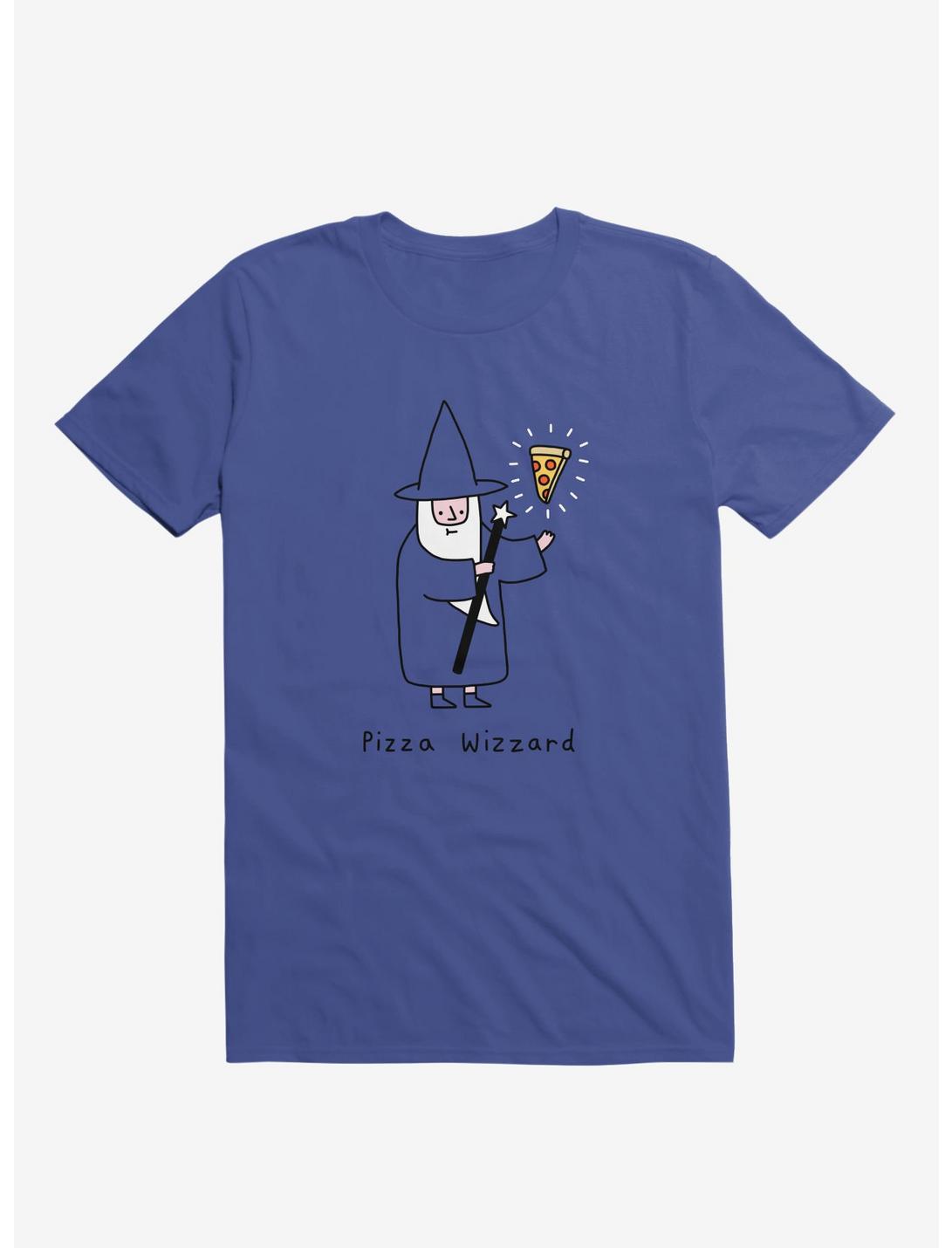 Pizza Wizard Royal Blue T-Shirt