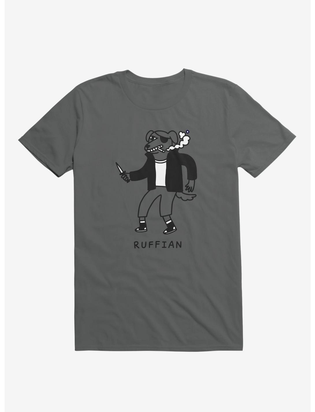 Ruffian Dog Asphalt Grey T-Shirt