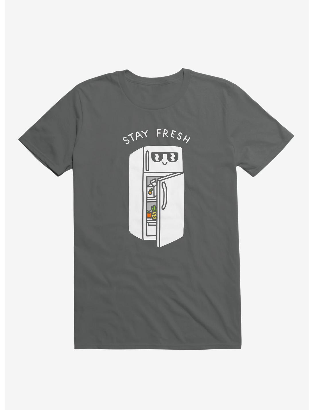 Stay Fresh Refrigerator Asphalt Grey T-Shirt