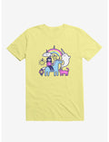 Unicorns Everywhere! Yellow T-Shirt