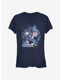 Disney Epic Mickey Oswald And Ortensia Moon Girls T-Shirt