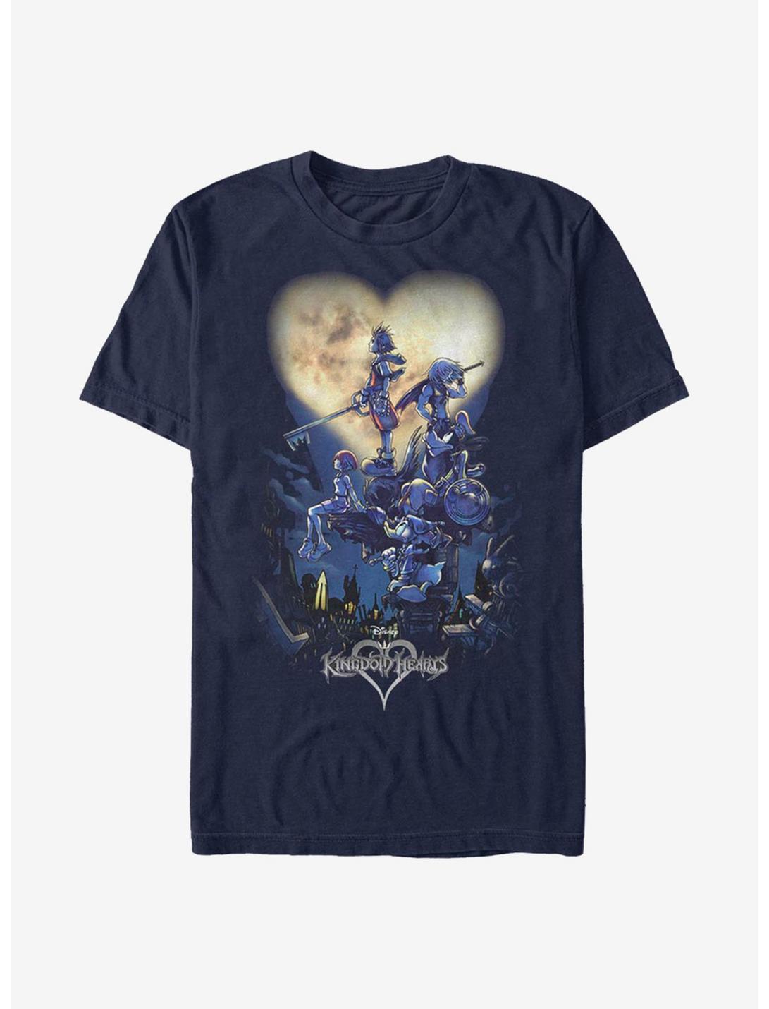 Disney Kingdom Hearts Poster Logo T-Shirt