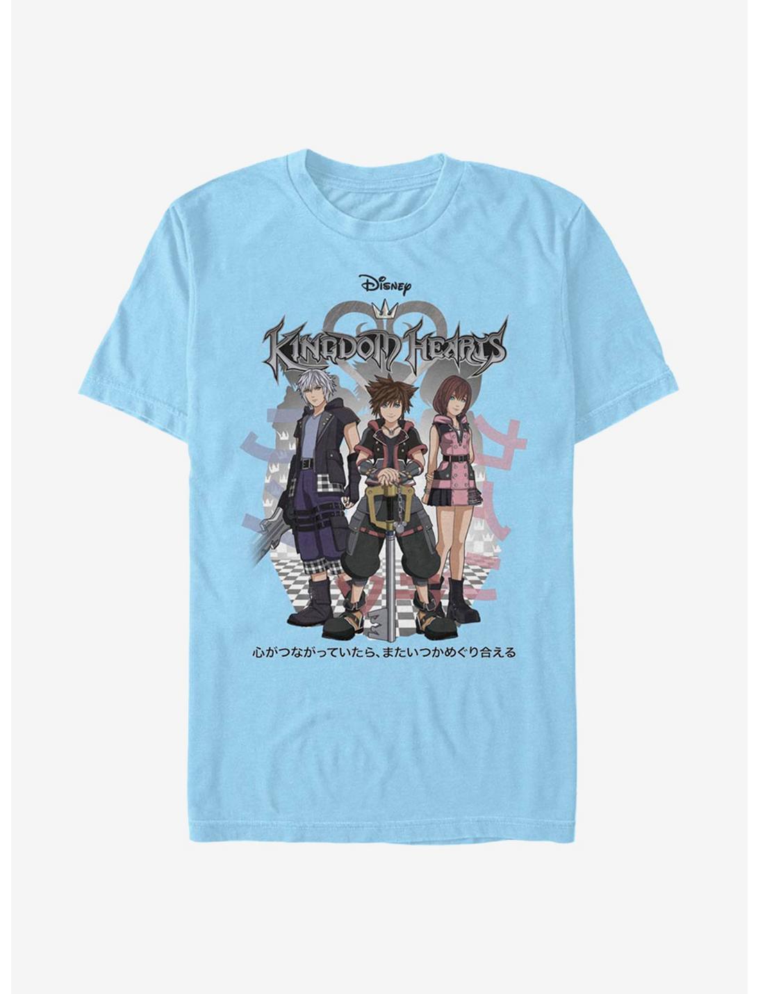Disney Kingdom Hearts Sora Japanese Group T-Shirt