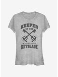 Disney Kingdom Hearts Keyblade Keeper Girls T-Shirt