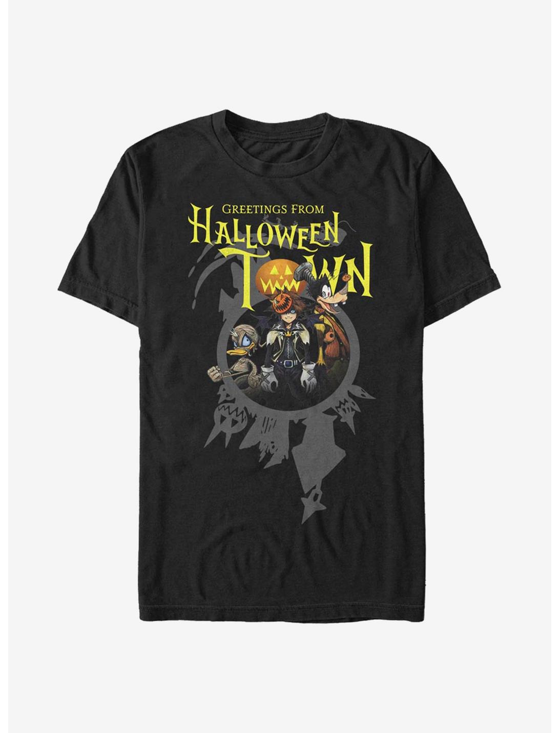 Disney Kingdom Hearts Greetings Halloween Town T-Shirt